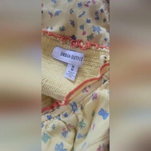 Urban Outfitters Betti Print Linen Romper - Picture 9 of 9